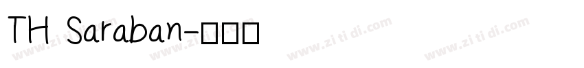 TH Saraban字体转换